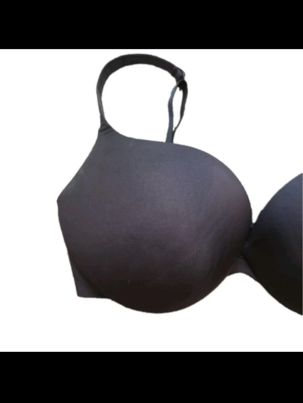 Skims Womens Ultimate Teardrop Push-Up Underwire Bra In Onyx 36DD - Picture 6 of 10
